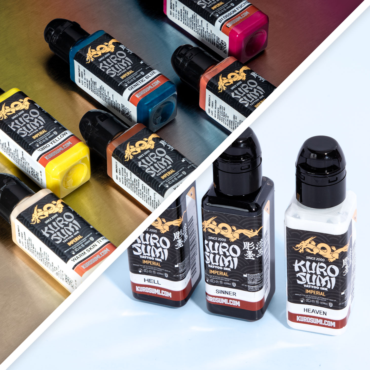 Flacons d'encre de tatouage Kuro Sumi